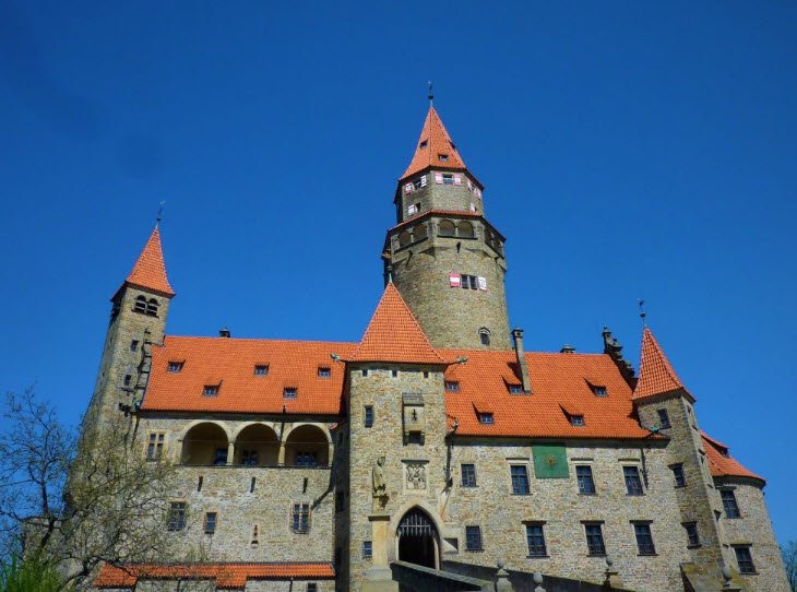 Bouzov Castle, Bouzov, Czechia, Czech Republic (Czechia)